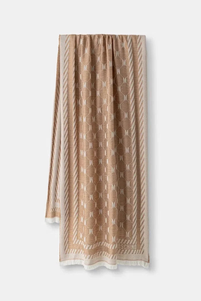 Moschino yünlü şal