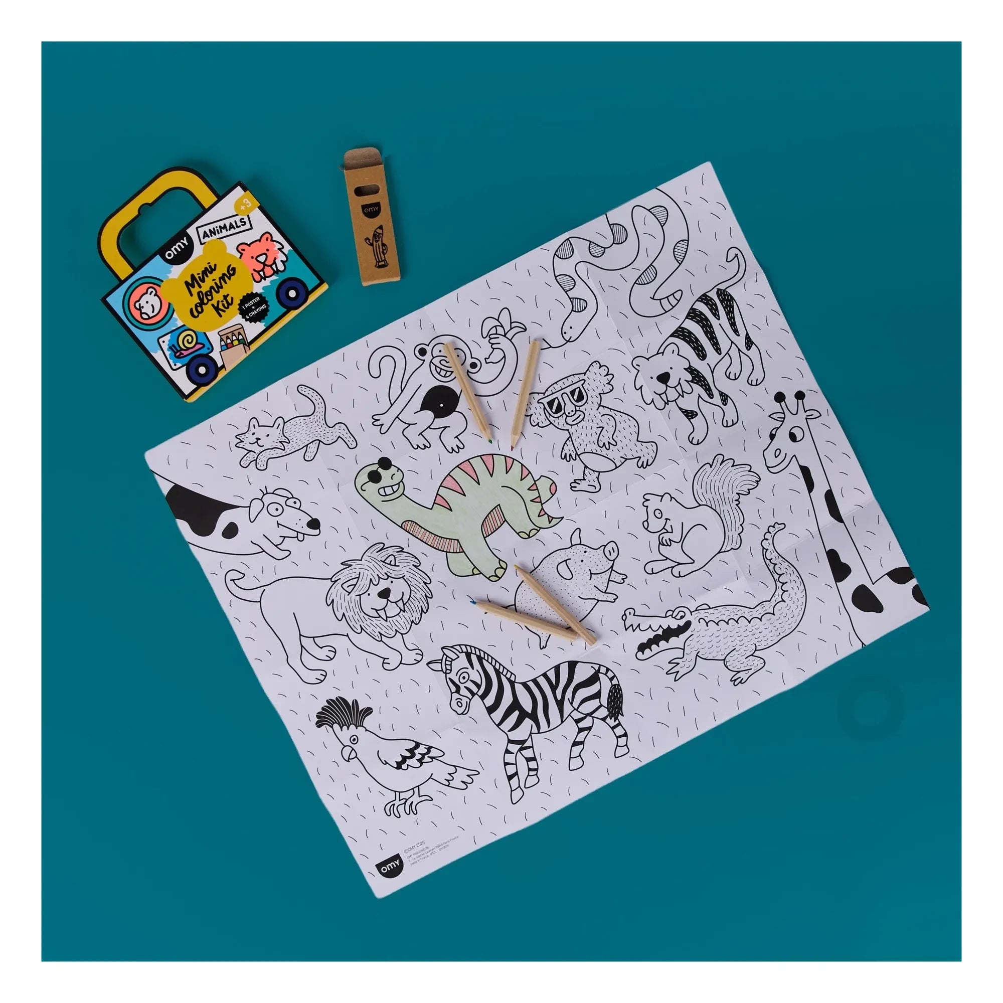 Omy - Tiere Mini-Malset