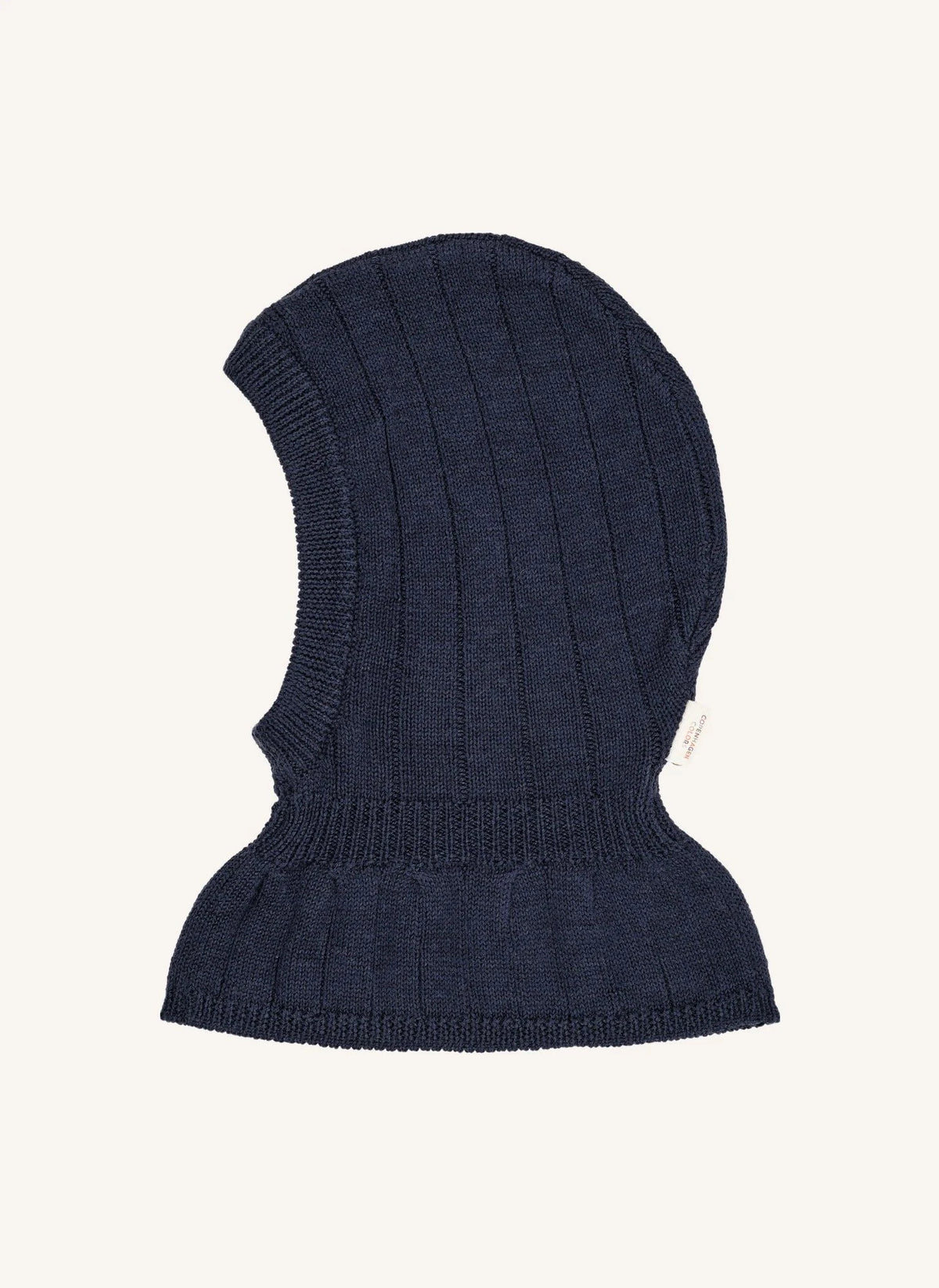 Copenhagen Colors - Merinos Yünü Fitilli Balaklava | Lacivert
