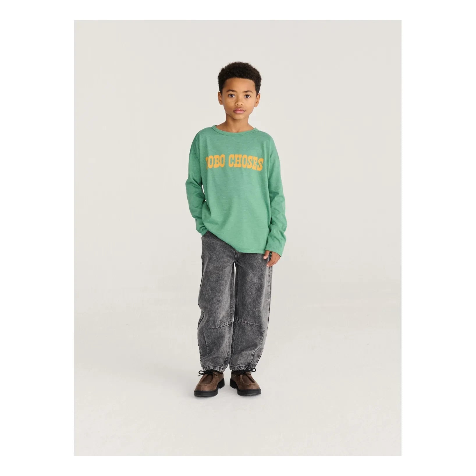 Bobo Choses - Bobo Choses Geri Dönüştürülmüş Elyaflı Tişört | Yeşil