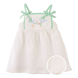 Gingersnaps - Aviana Besticktes Kleid | Weiß