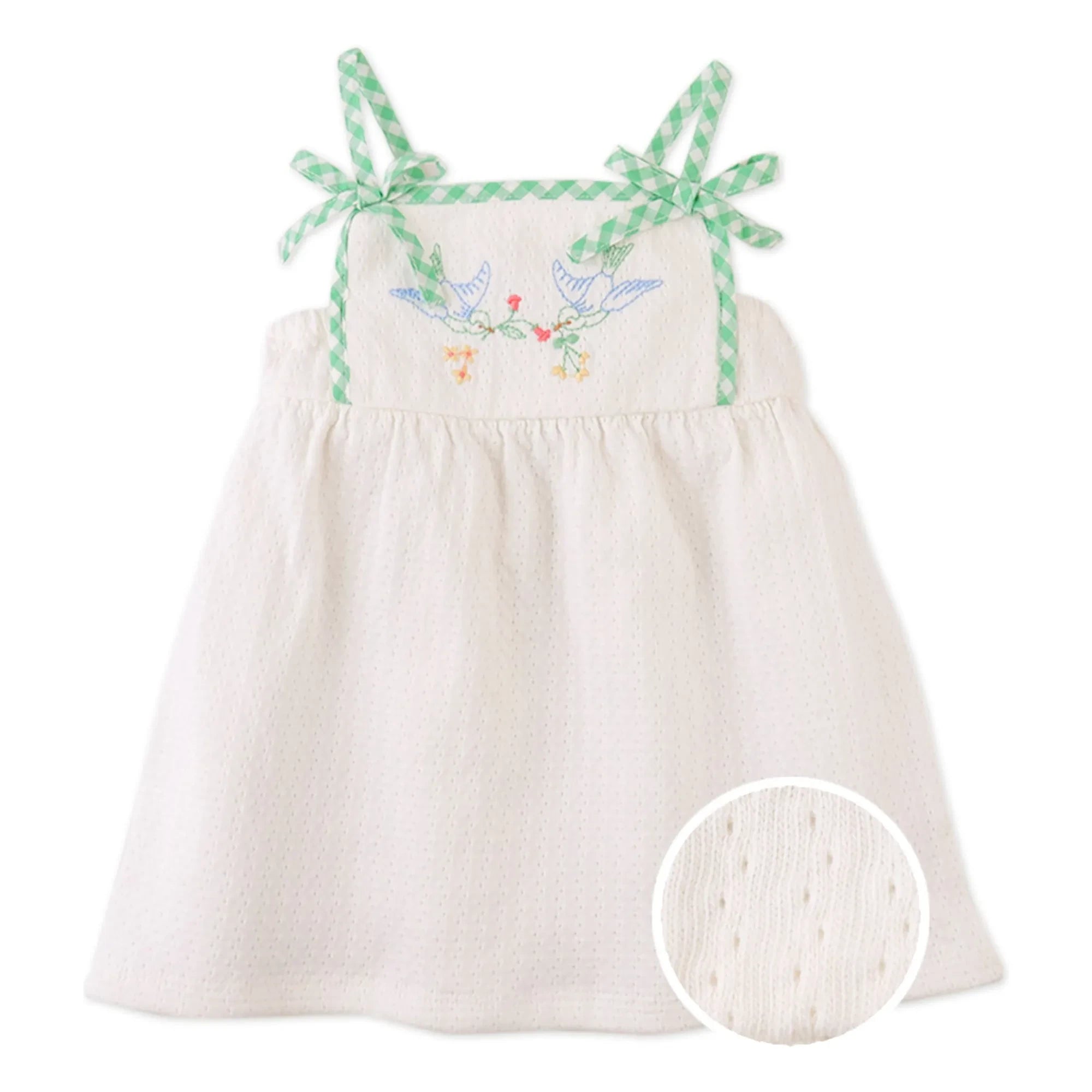 Gingersnaps - Aviana Besticktes Kleid | Weiß