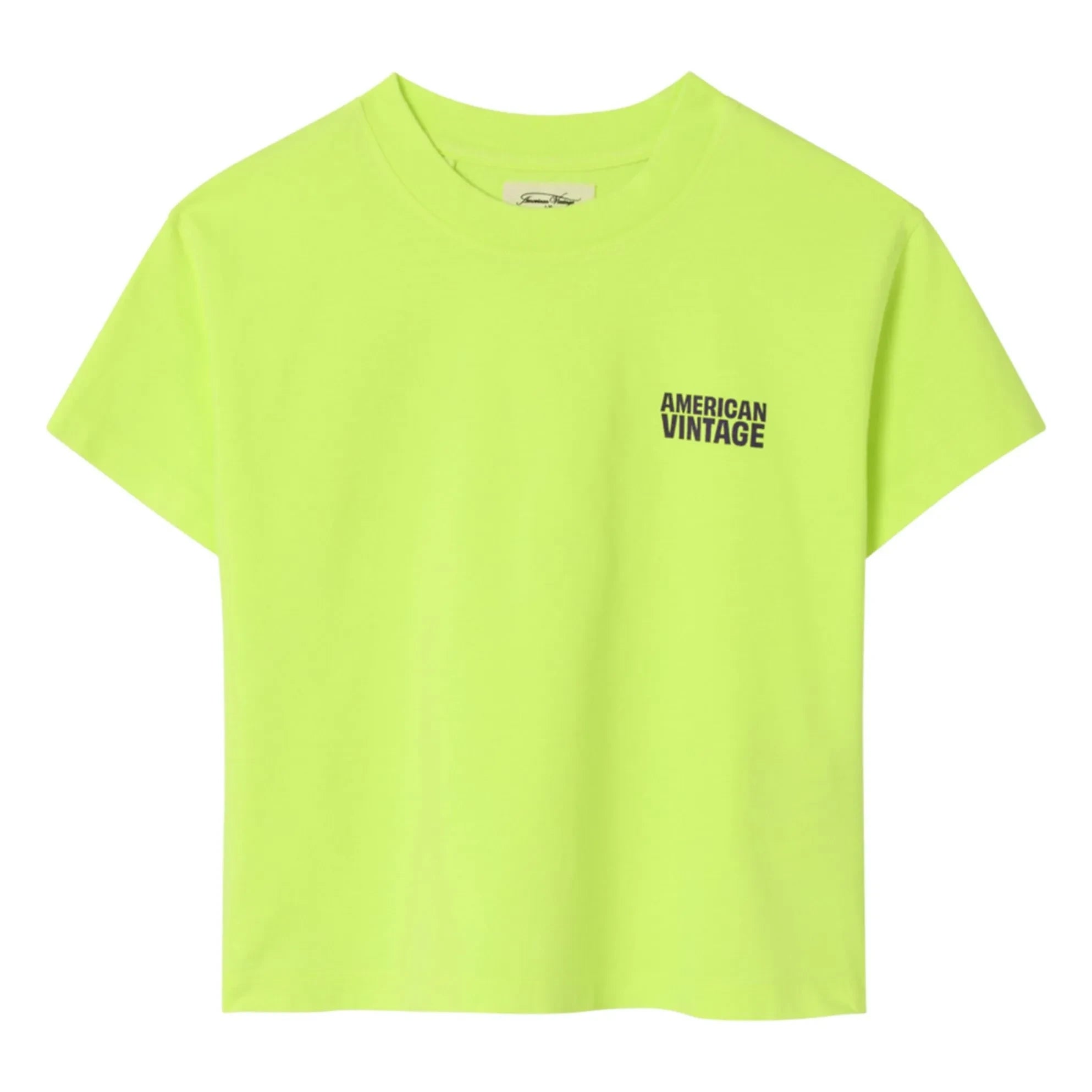 American Vintage - T-Shirt Gixy | Fluoreszierendes Gelb