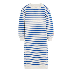 Bellerose - Fadola Marinière Sweat Elbise | Heather beyaz