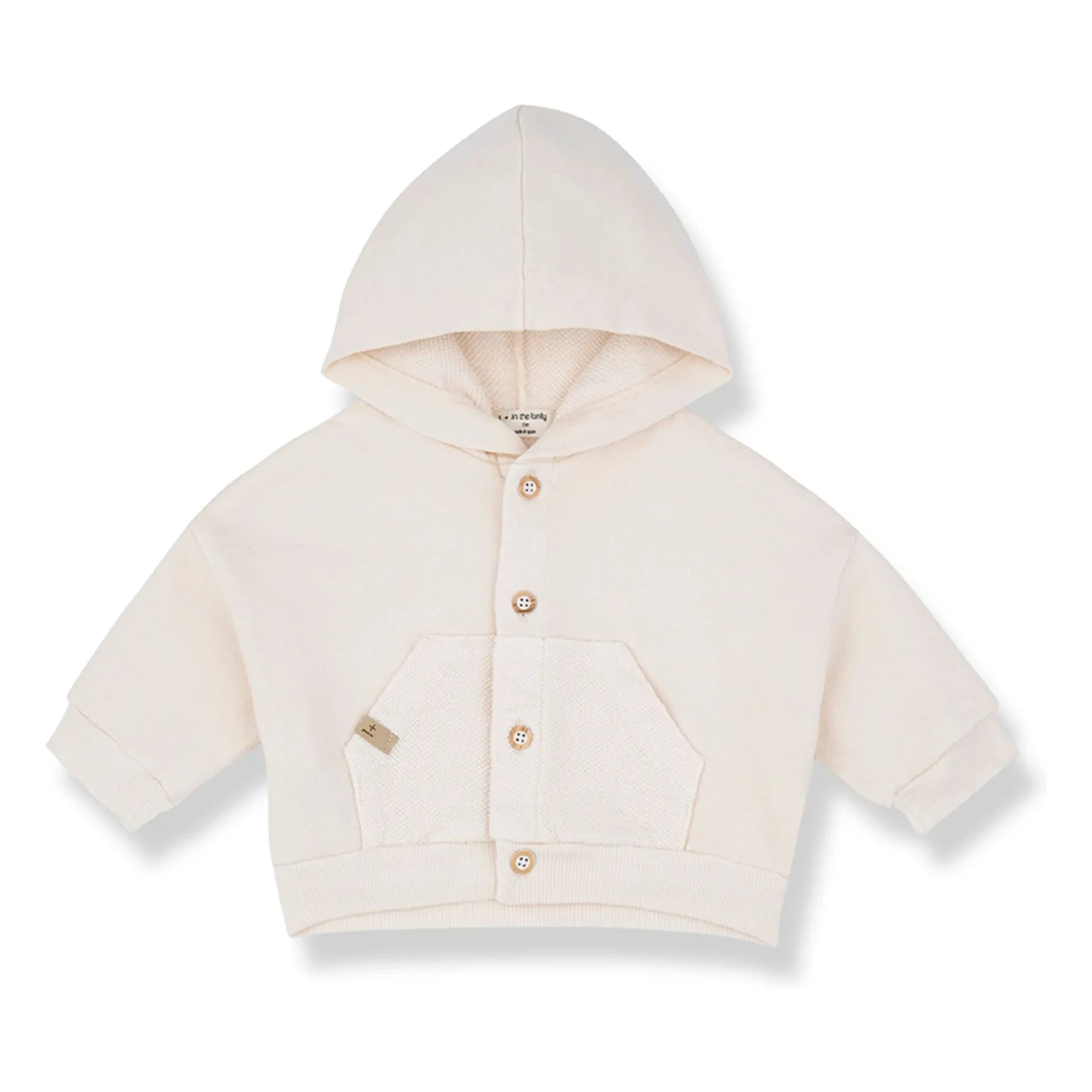 1+ in the family - Naxos Polar Kapuzenjacke | Ecru