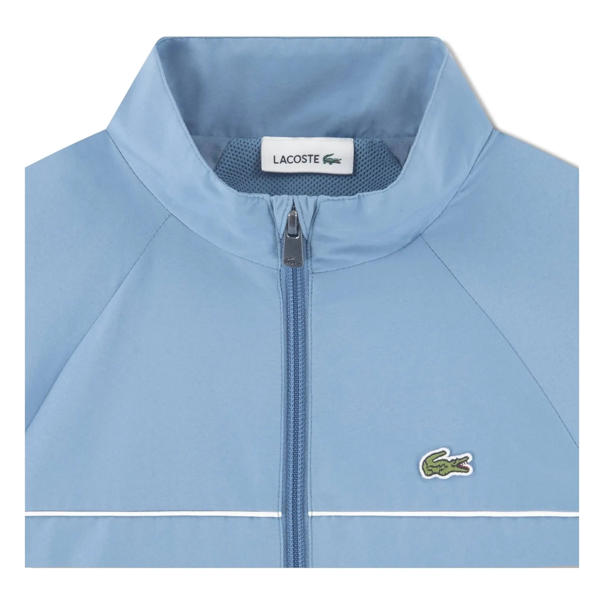 Lacoste - Trainingsanzug aus recyceltem Gewebe mit Monogramm | Hellblau