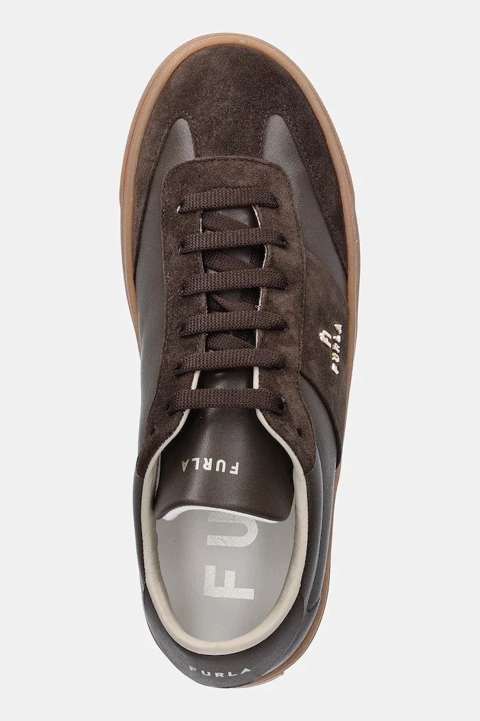 Furla Enjoy Lace-Up Deri Spor Ayakkabı