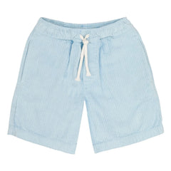 Jenest - Hug Samt Bio-Baumwollshorts | Hellblau