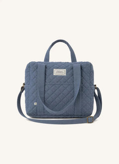 Editions Aimable - Suzanne Wickeltasche | Blau Chambray