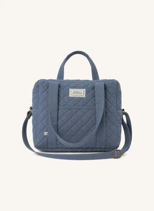 Editions Aimable - Suzanne Wickeltasche | Blau Chambray