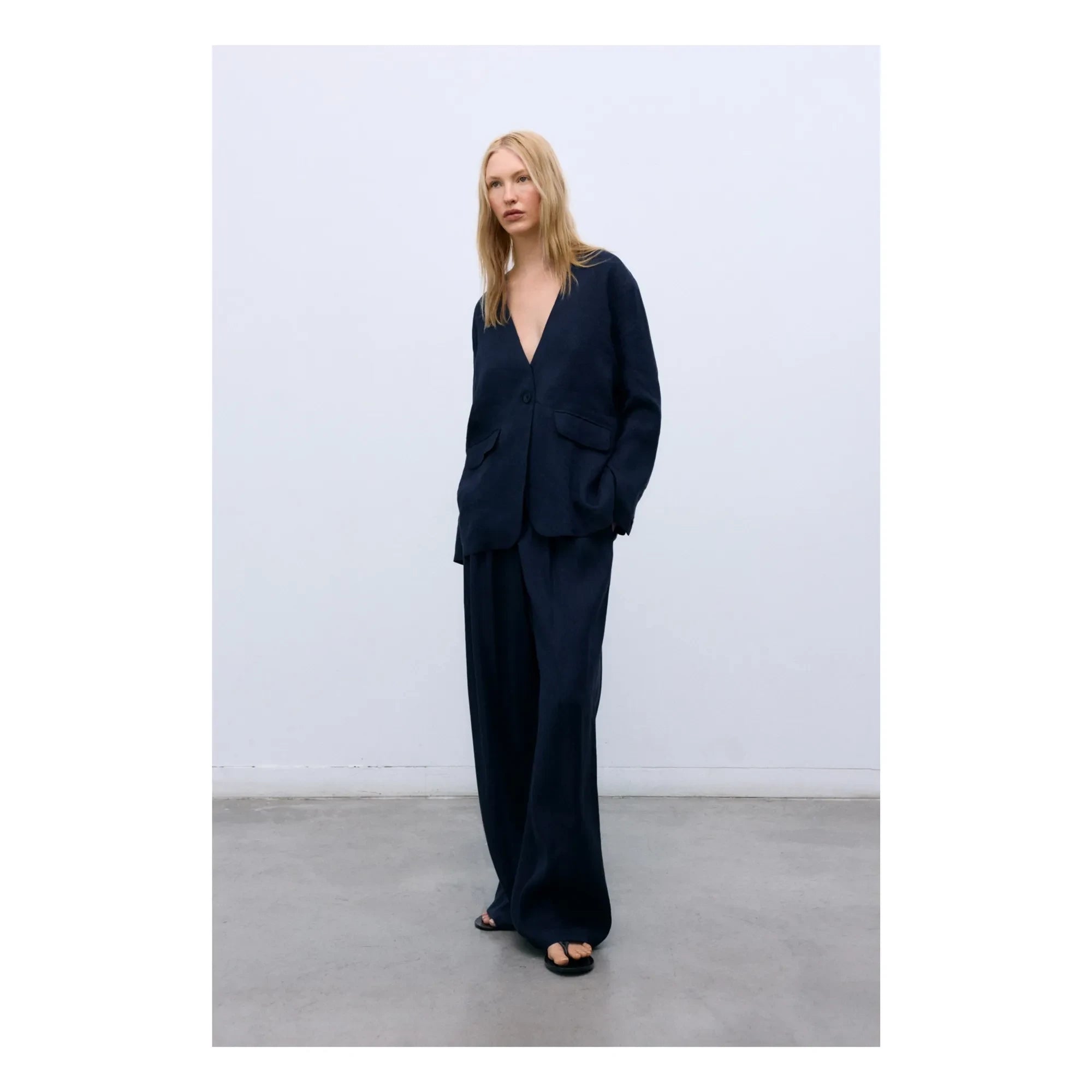 the new society - Melissa Denim Hose | Schwarz