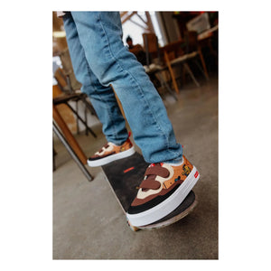 Hello Hossy - Mascots Ride Comic-Sneaker | Braun