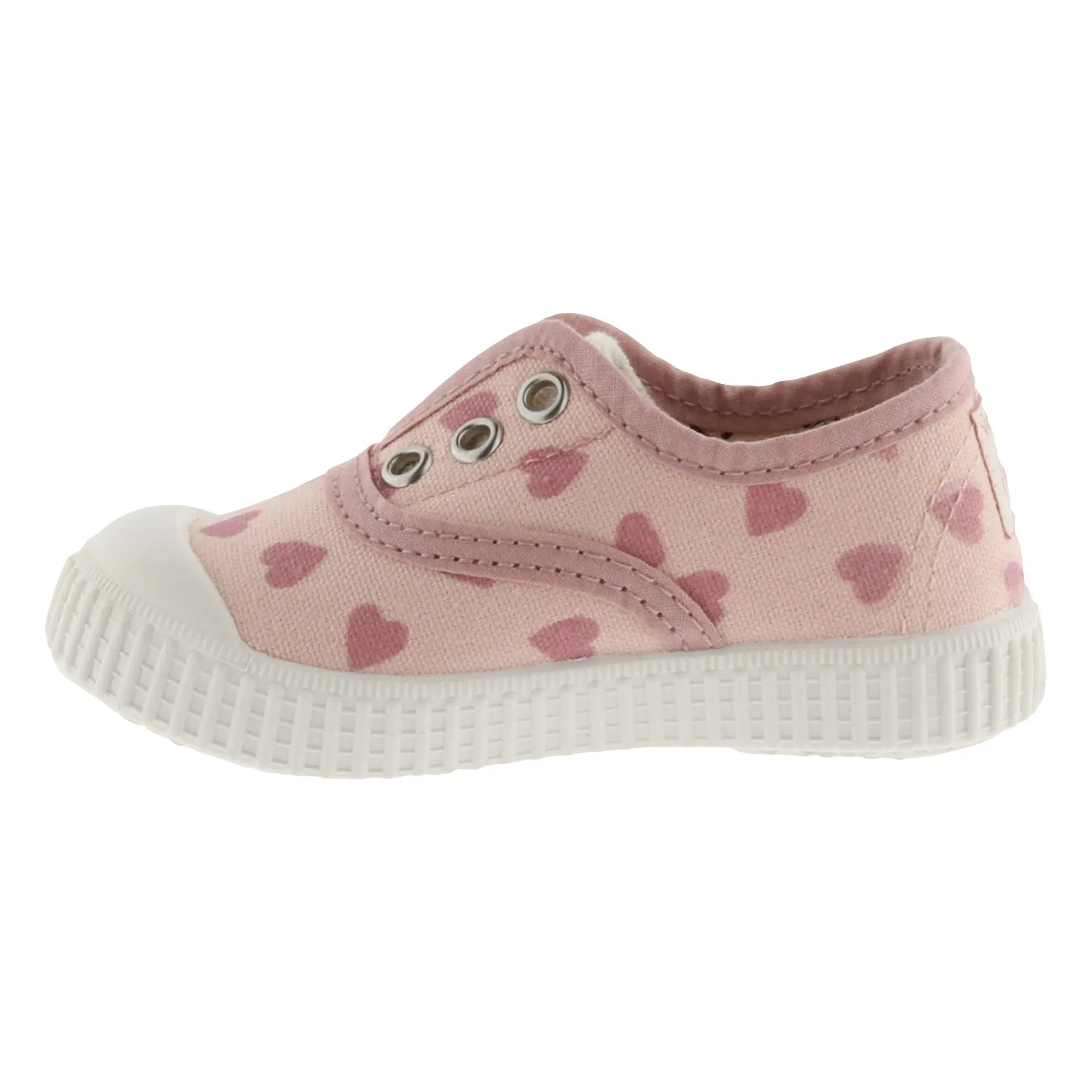 Victoria - Elastico Lona Hearts Sneakers | Staubrosa