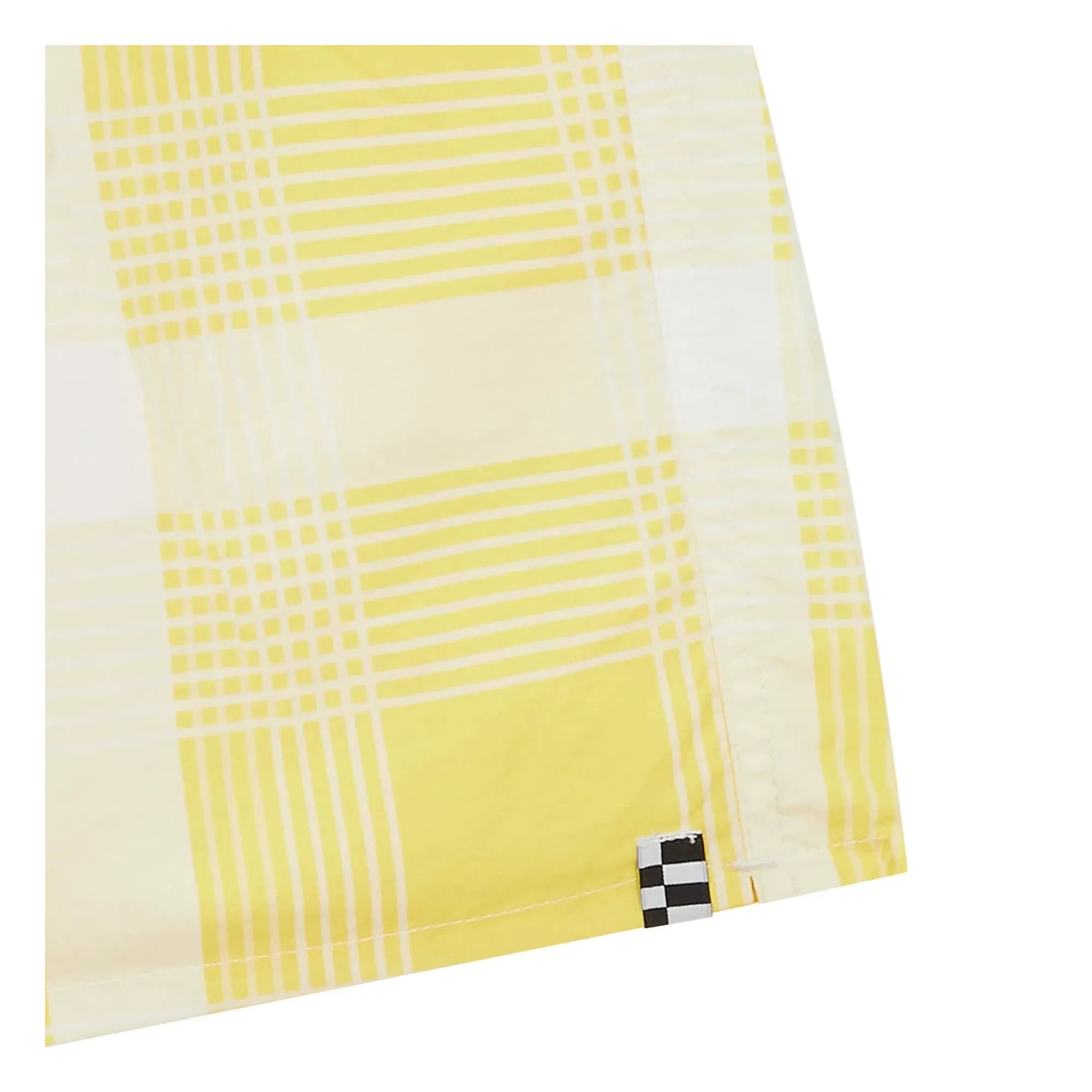 Finger in the nose - Freeboy Carreaux Badeshorts | Blassgelb