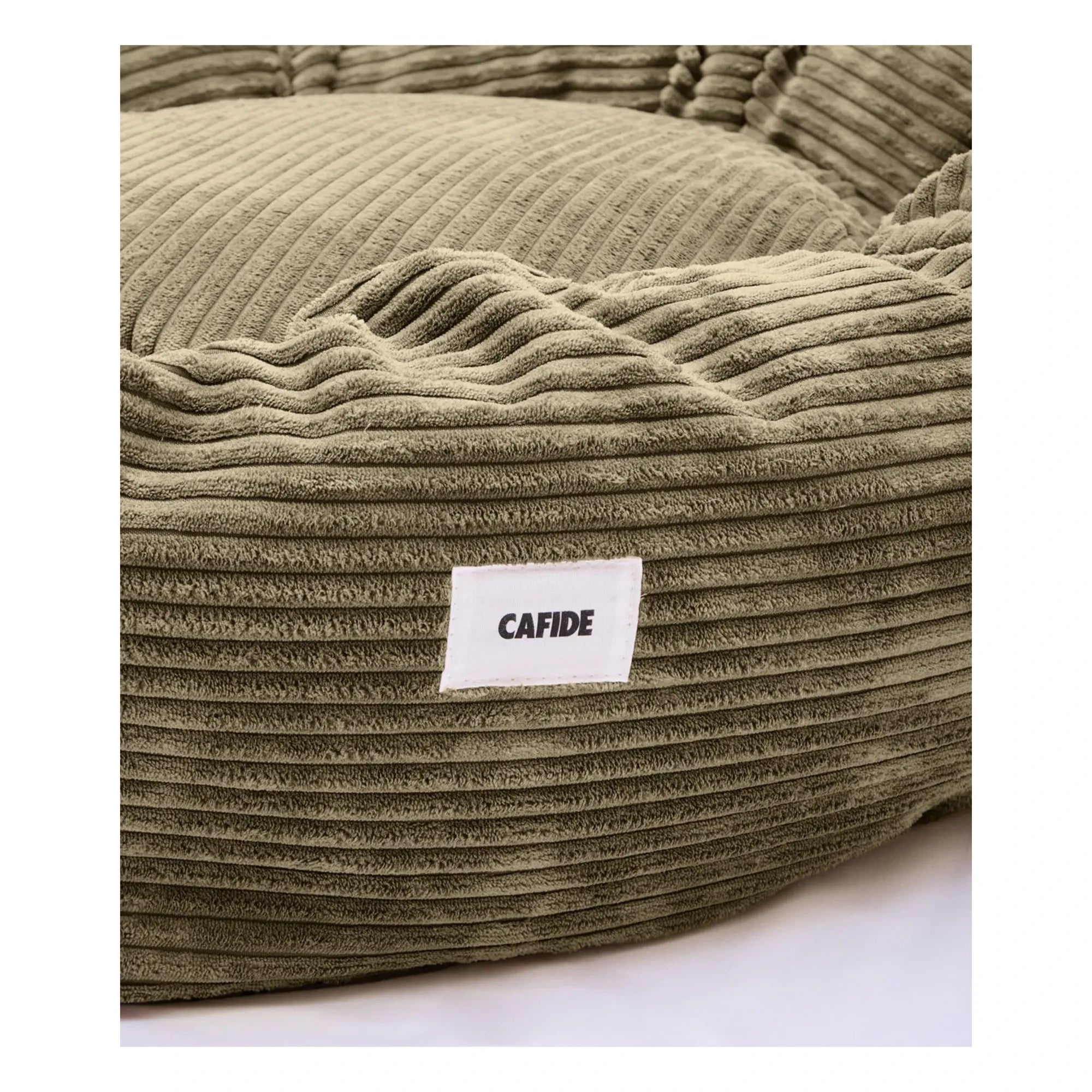 Cafide - Nuba Samt Hundebett | Grün