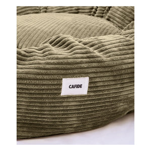 Cafide - Nuba Samt Hundebett | Grün