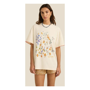 Soleil Soleil - Posy Bio-Baumwoll-T-Shirt | Beige