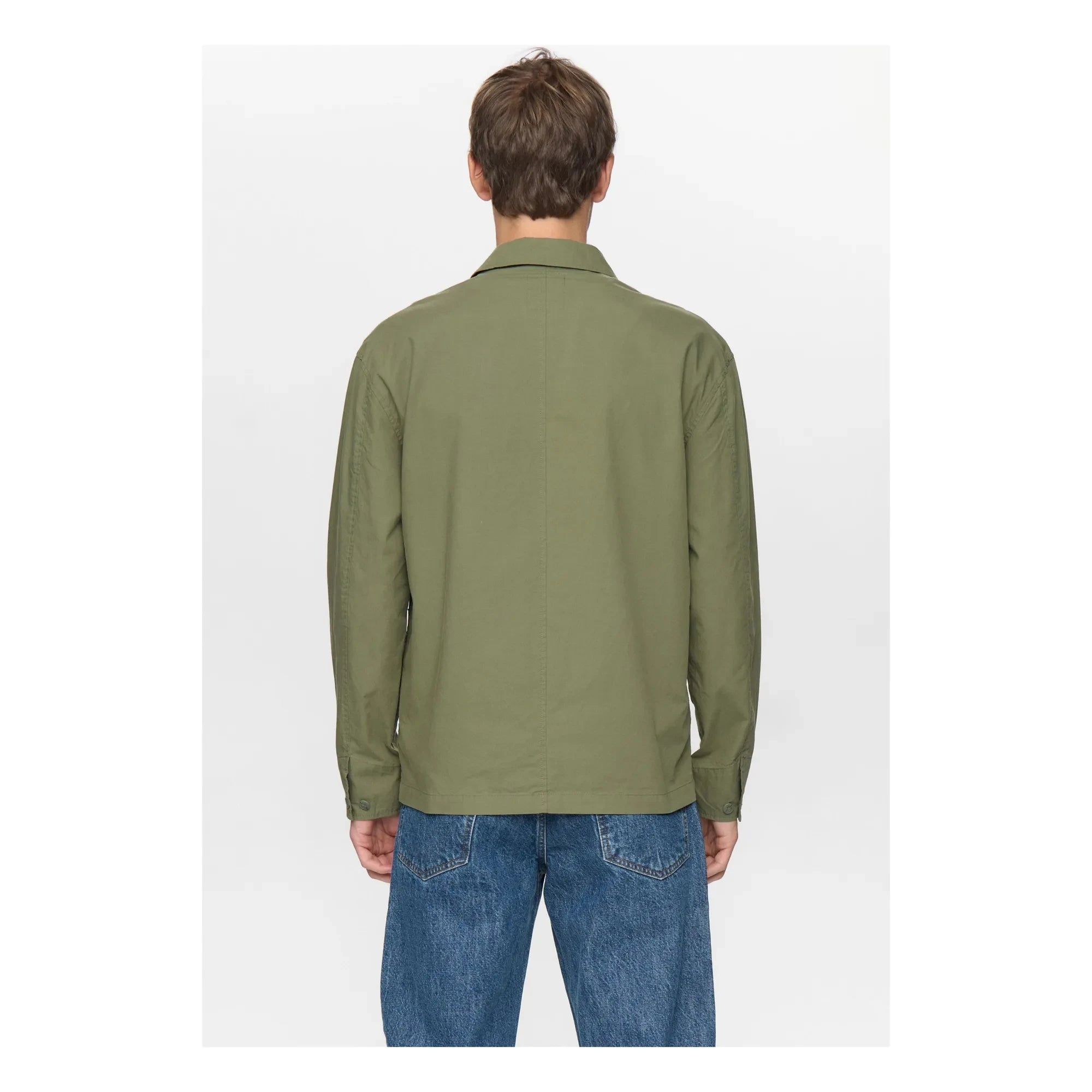 Anerkjendt - Akodin Baumwoll-Overshirt | Khaki