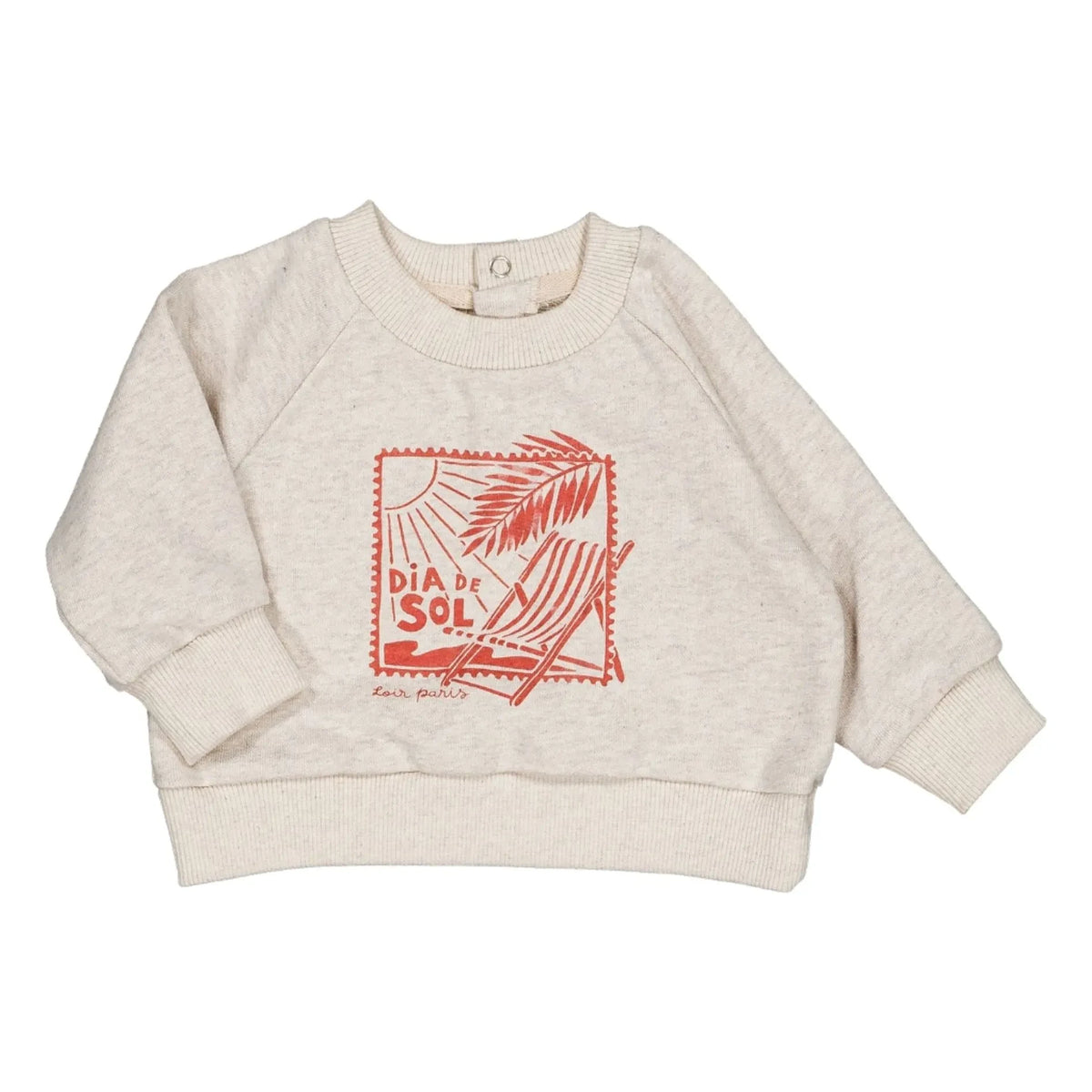 Loir - Sweat Dia Del Sol meliert | Ecru