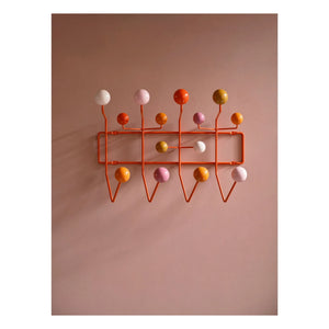 Vitra - Hang it all Garderobe | Rot