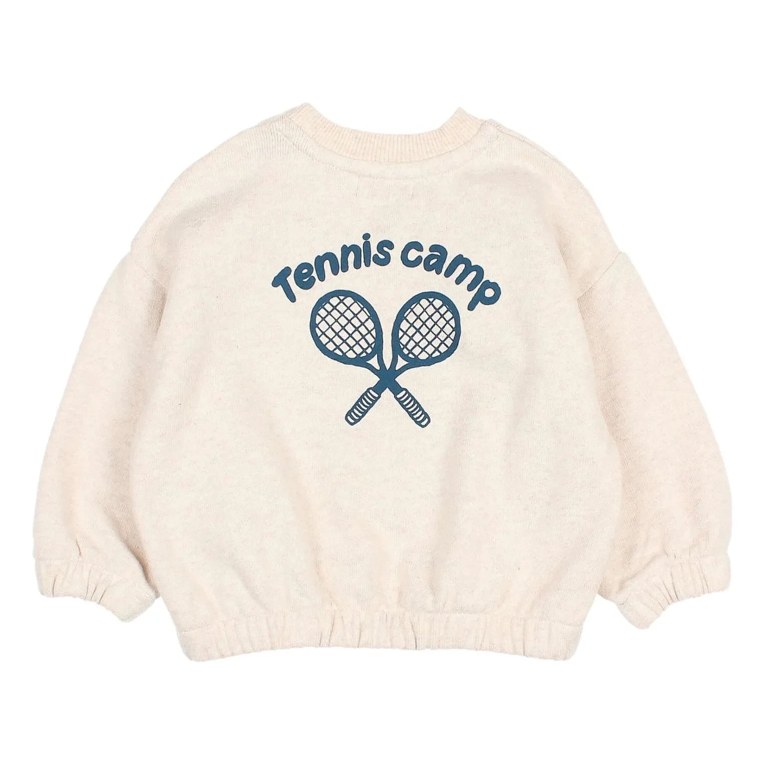 Búho - Bebek Sweat Tennis Kamp | Ekru
