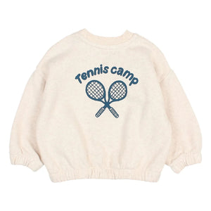 Búho - Bebek Sweat Tennis Kamp | Ekru