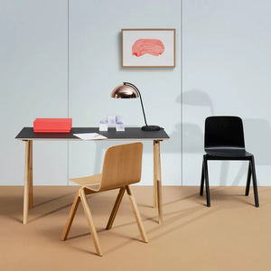 Hay - CPH 90 Tisch, Eiche, Schwarze Beize, Ronan & Erwann Bououllec | Grau