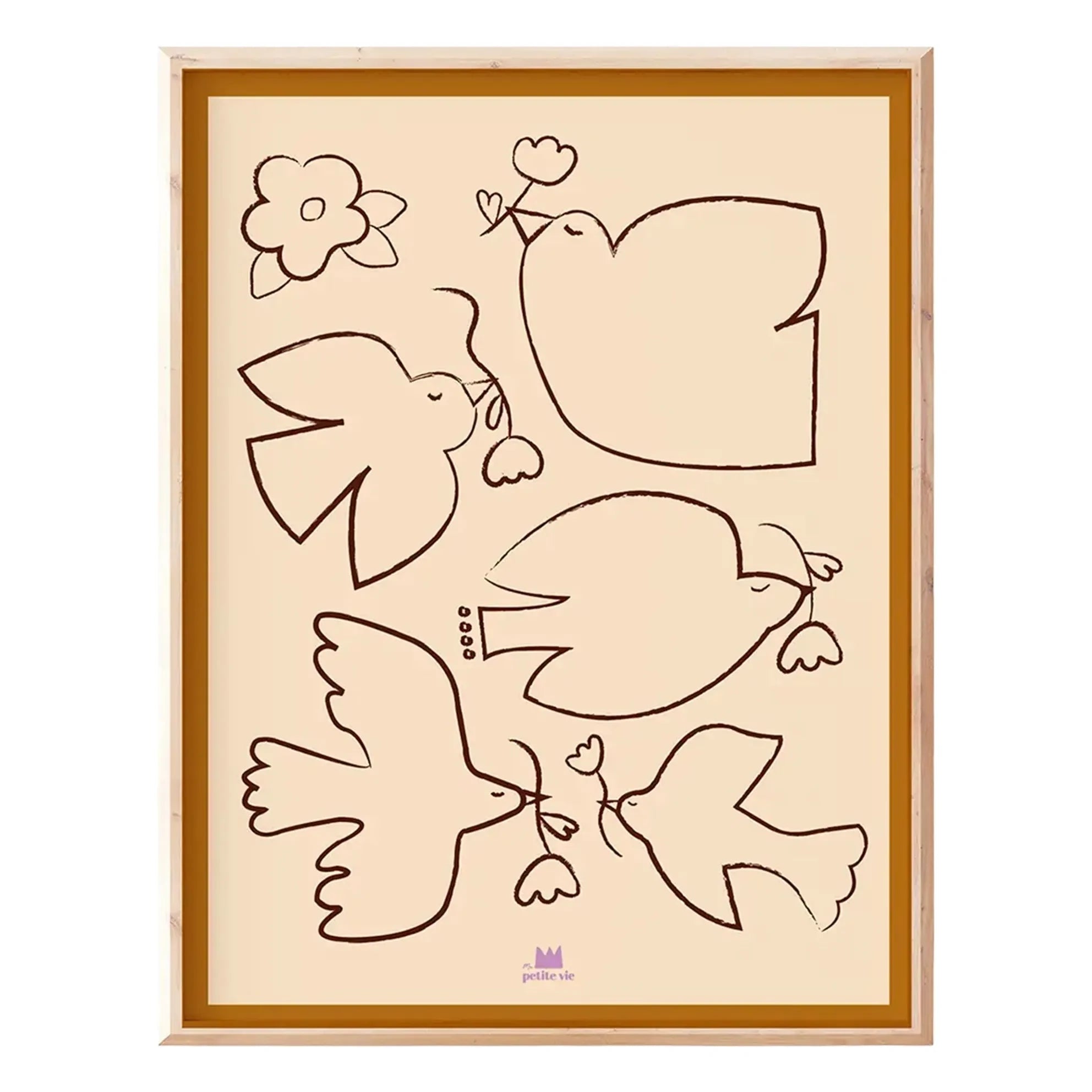 Ma petite vie - Poesieflug Plakat