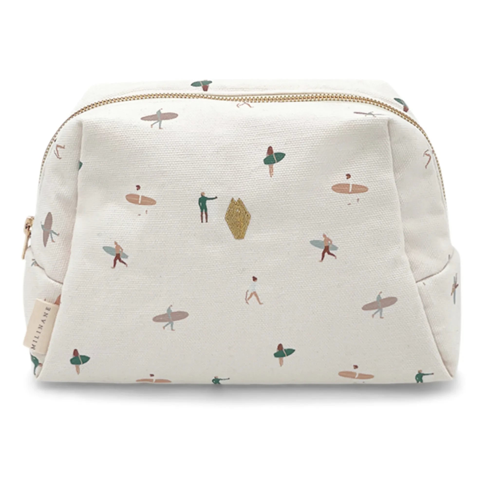 Milinane - Jade Kosmetiktasche | Weiß