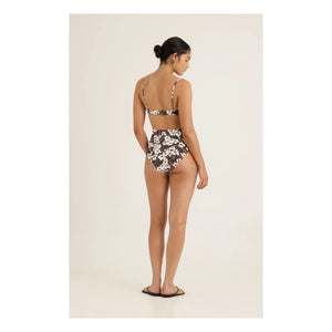 Peony - Balconnet bikini üstü | Kahverengi