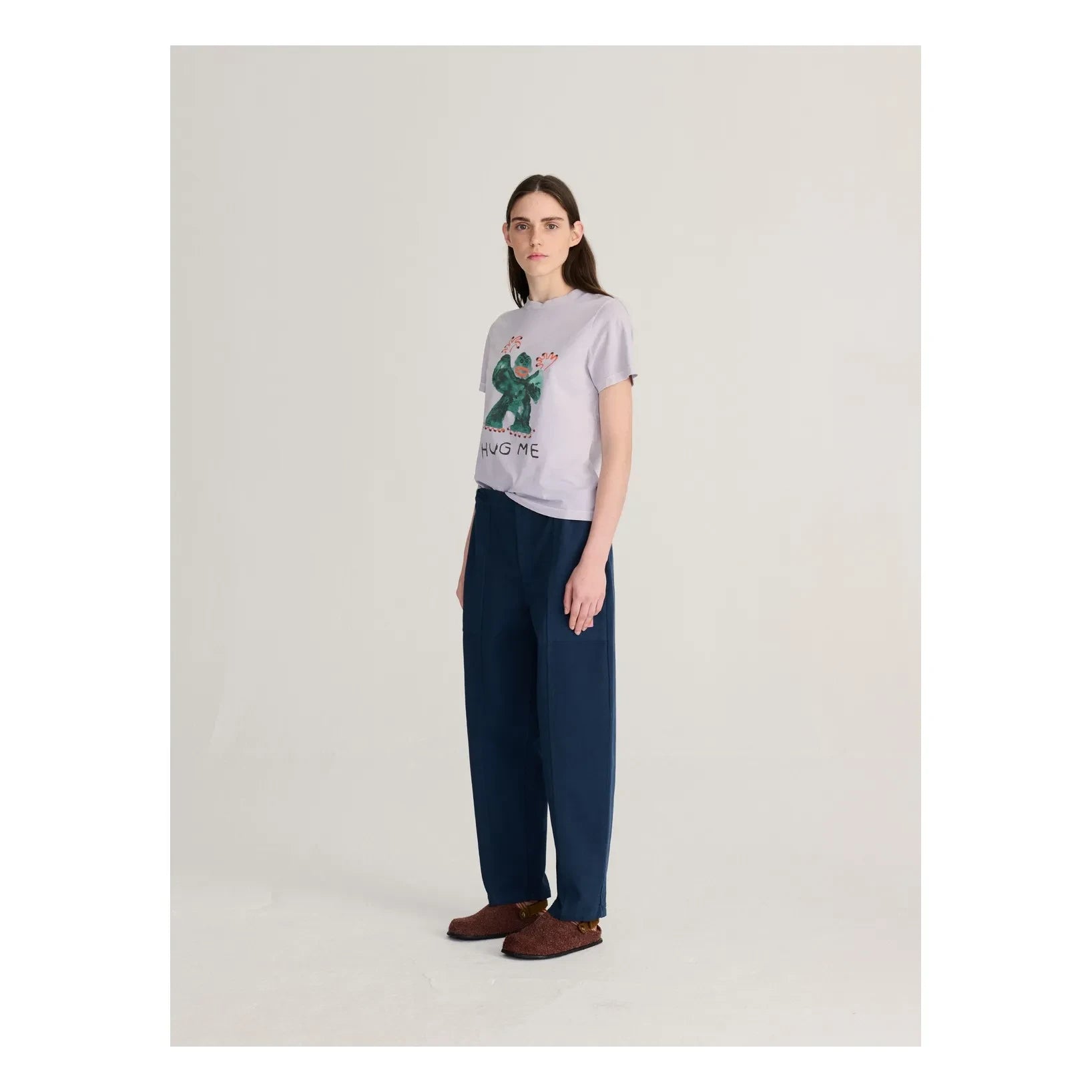 Bobo Choses – Hug Me Bio-Baumwoll-T-Shirt | Lavendel