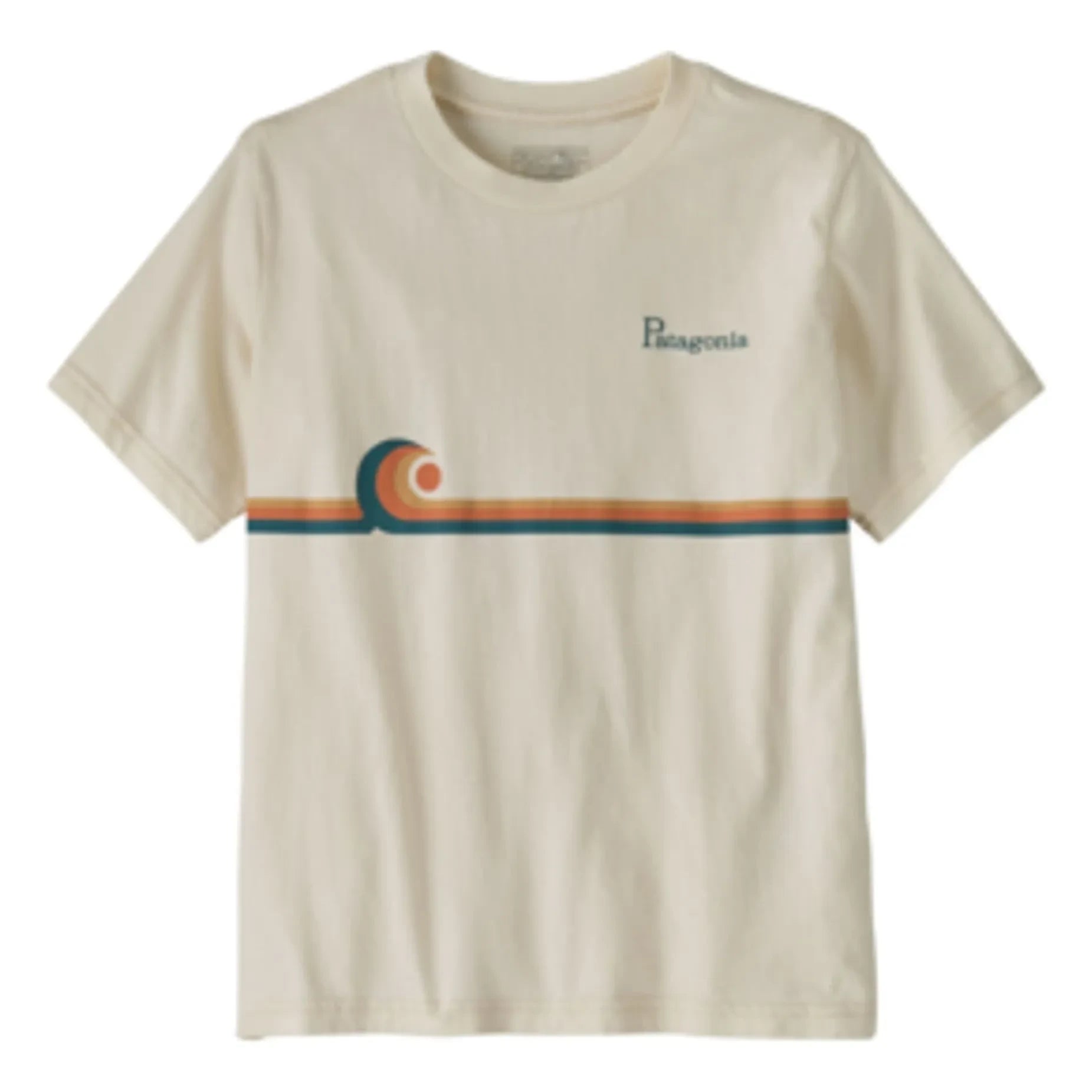 Patagonia - Graphic T-Shirt Swelldrifter Bio-Baumwolle | Creme