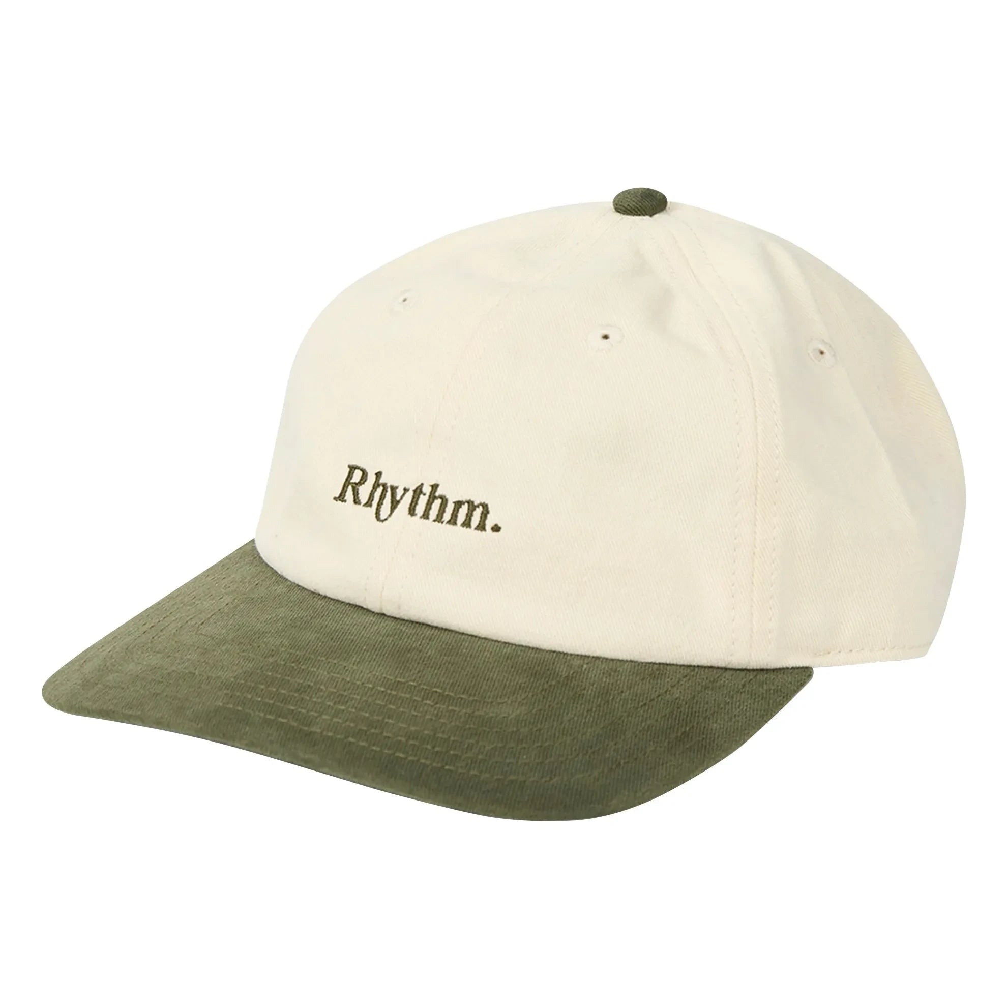 Rhythm – Kappe aus gebürstetem Gabardine | Creme