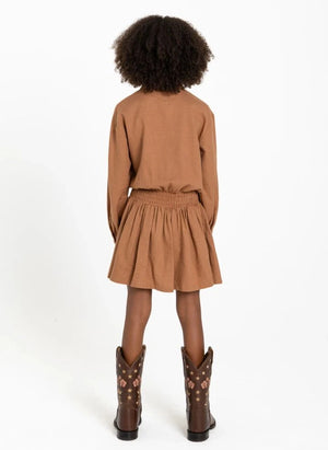 Hundred Pieces - Enoha Stern Kleid | Braun