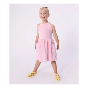 Petit Bateau - Rosa Frotteekleid