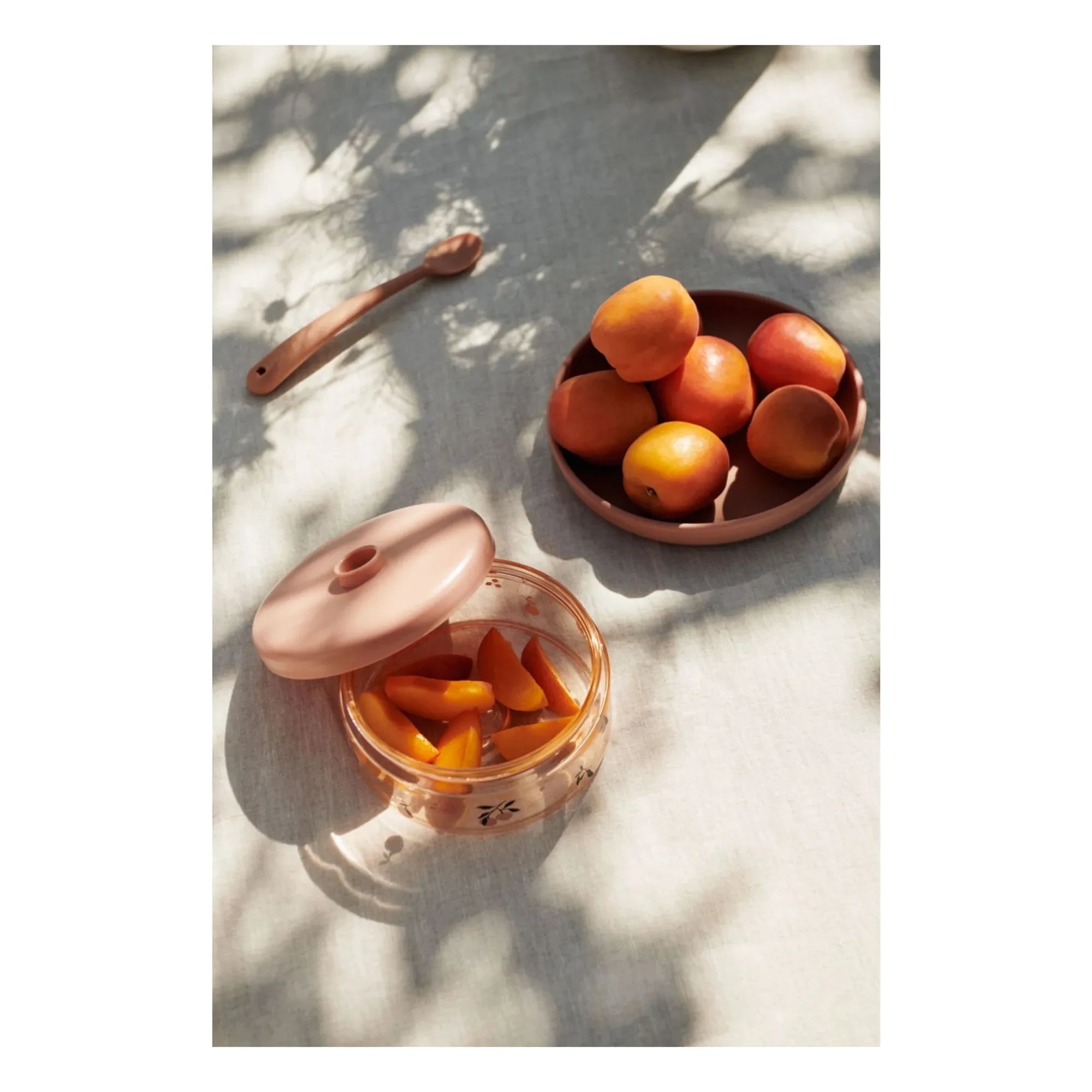 Liewood - Dominique Tritan Brotdosen - 2er-Set | Peach/Seashell