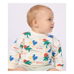 Petit Bateau - Bel Eté Sweatshirt | Ecru