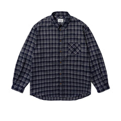 Kappy - Flanell Karierter Hemd | Dunkelblau