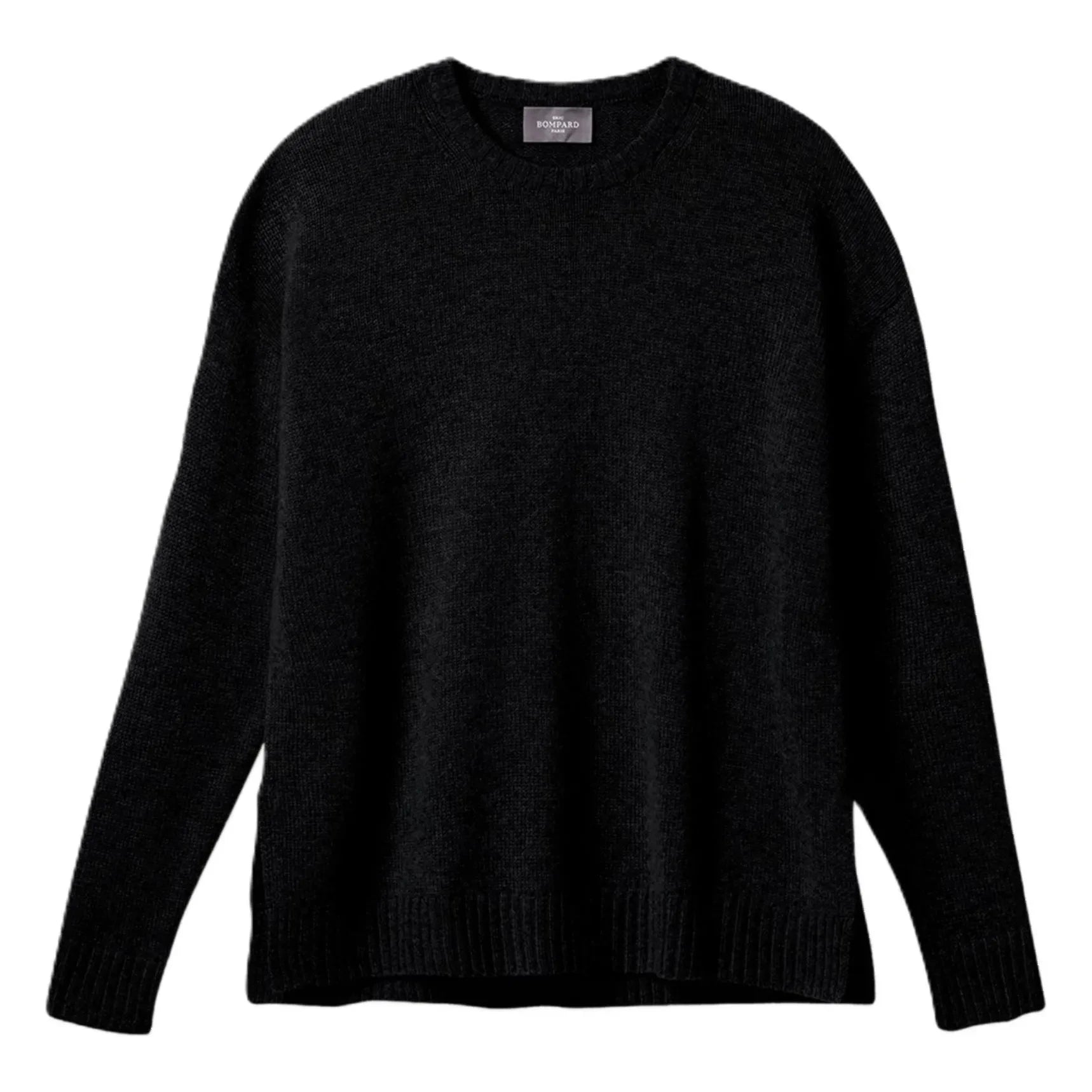 Bompard – Rundhals-Pullover Kaschmir | Schwarz