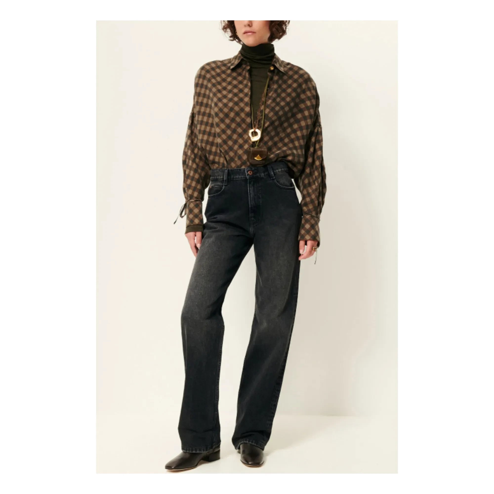 Sessùn - Schwarze Jeans Denim