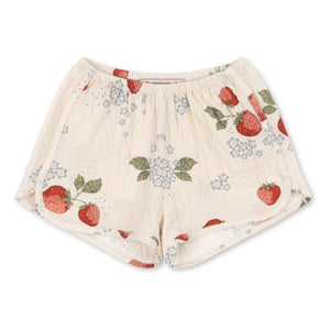 Konges Sløjd - Ava Erdbeere Bio-Baumwollshorts | Beige