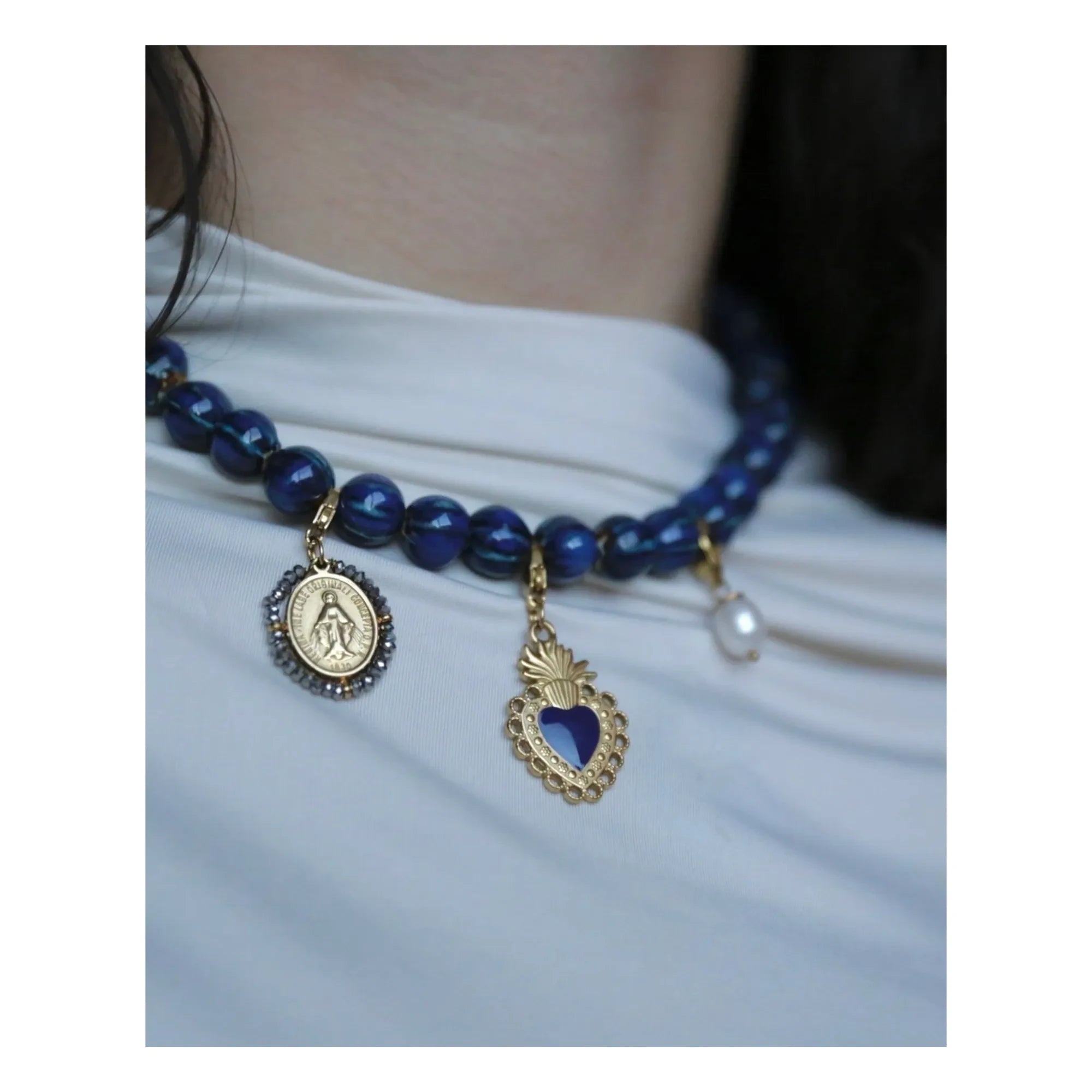 Palas - Seria 2 Halskette | Blau