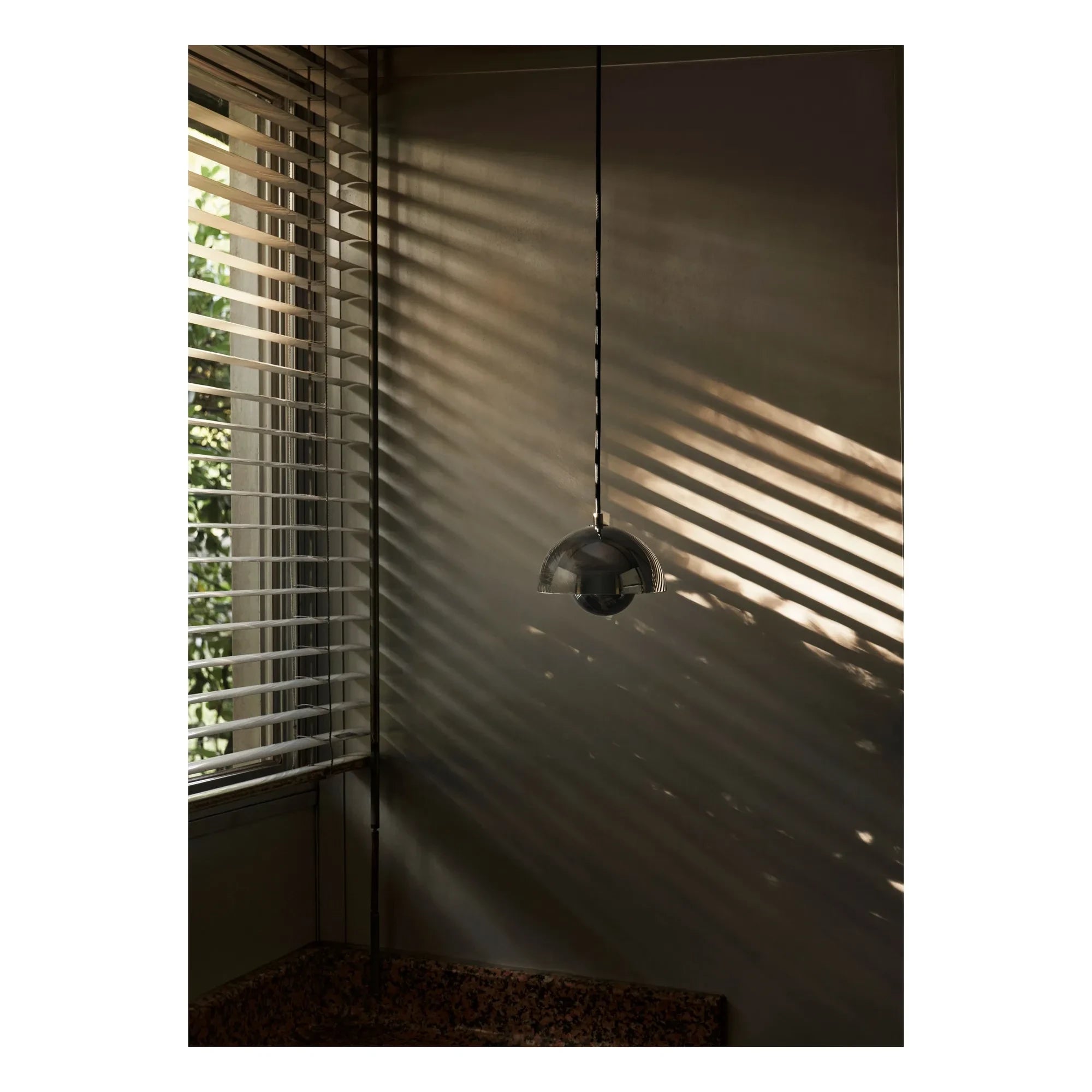 & Tradition - Flowerpot VP1 Pendelleuchte, Verner Panton | Chrom