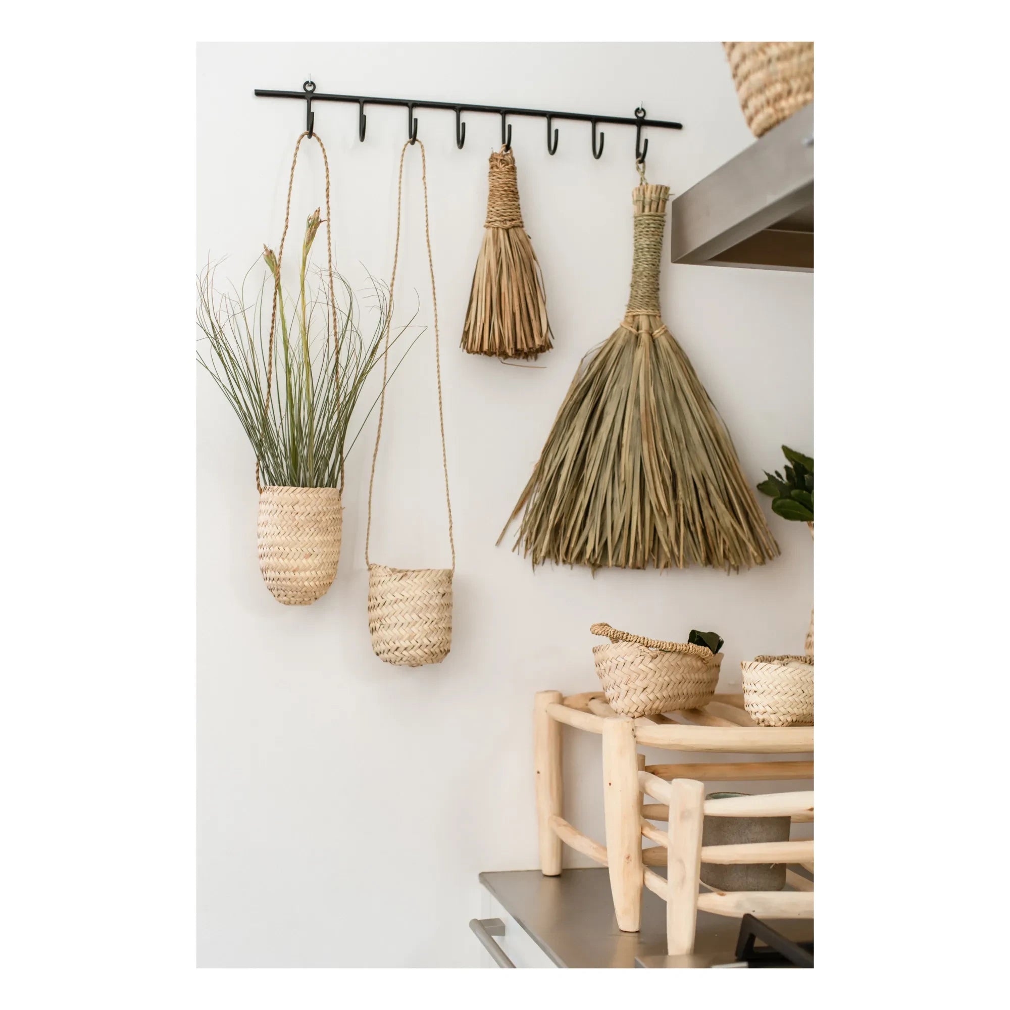 Cosydar - Acht-Haken-Garderobe | Schwarz