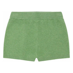FUB - Bio-Baumwoll-Piqué-Strickshorts | Grün