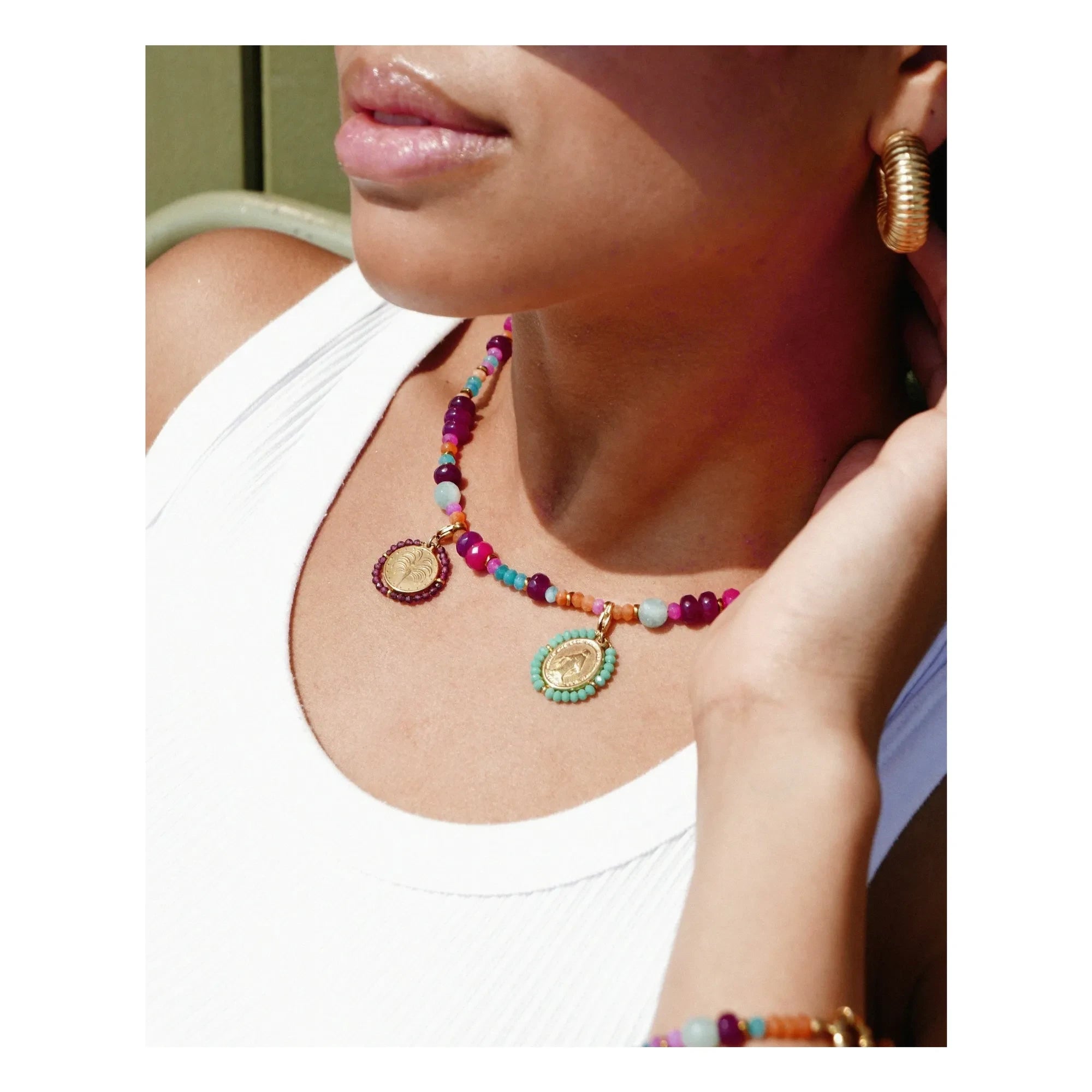 Palas - Gallipoli Kette | Pink