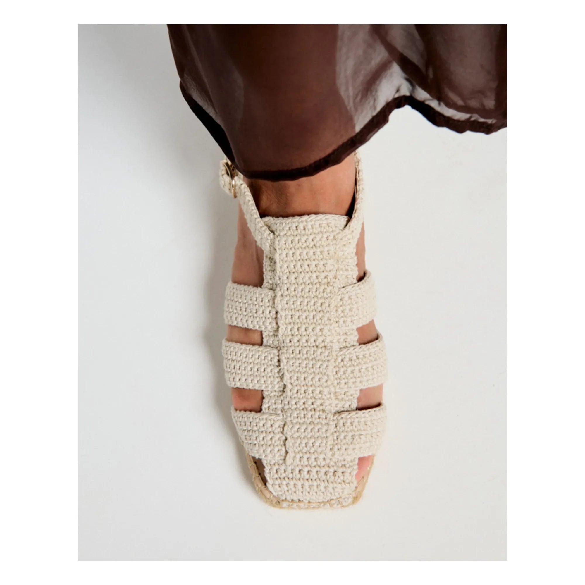 Naguisa - Bermeo Sandalette | Ecru