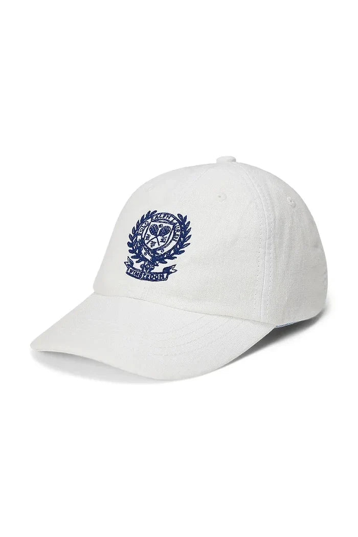 Polo Ralph Lauren çocuk pamuklu Wimbledon siperlikli şapka