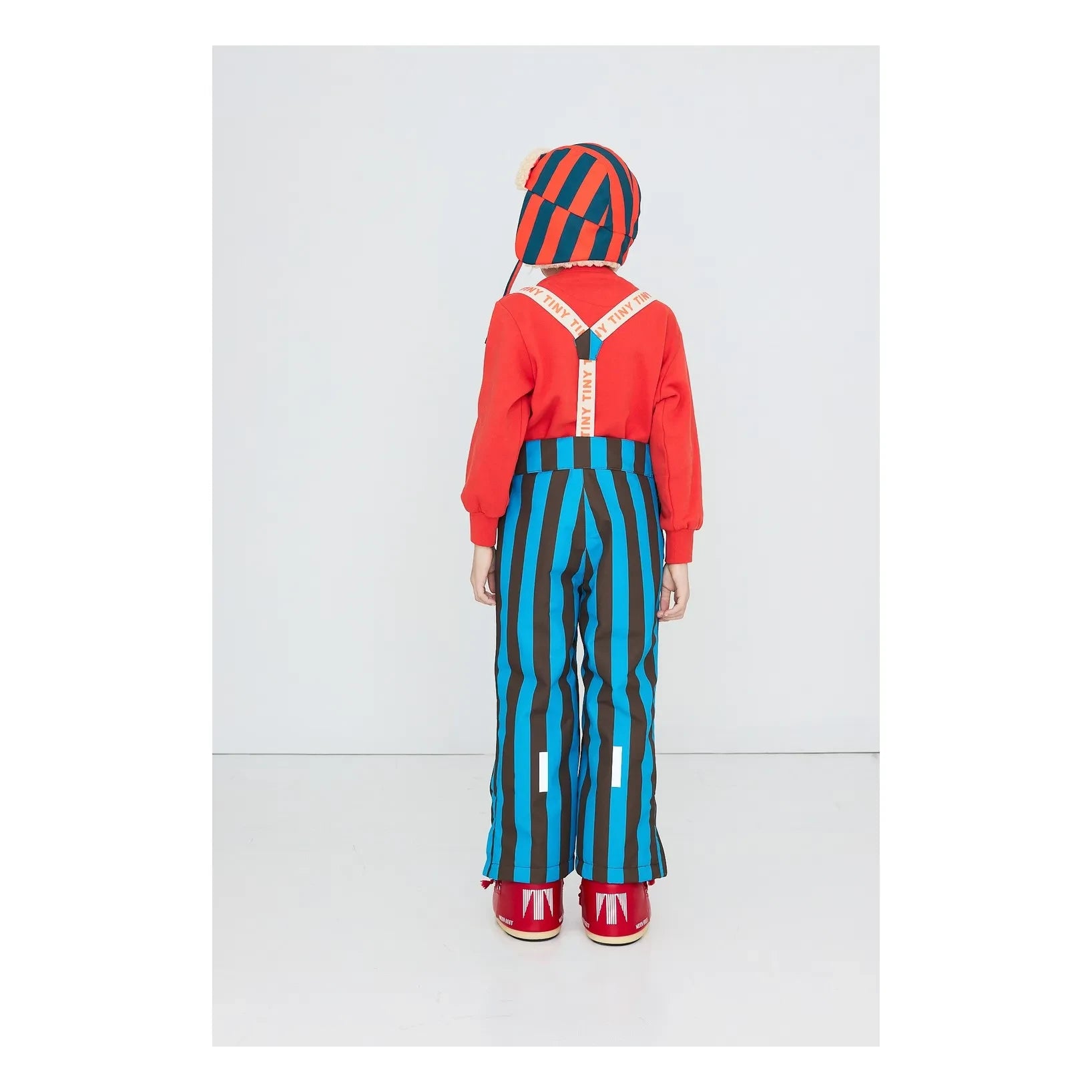 Tinycottons - Çizgili Kayak Pantolonu | Mavi
