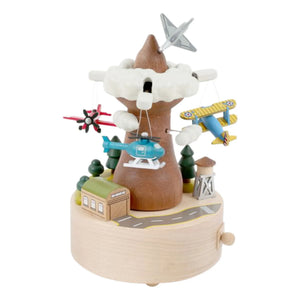 Wooderful life - Flugzeug Holz-Spieluhr